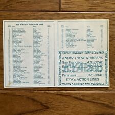 1969 July KYA Radio 1260 Hits San Francisco Zager & Evans In the Year 2525 picture