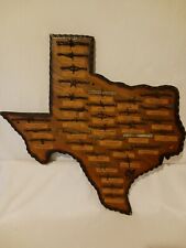 Large Antique Barbed Wire Display Texas 33 cuts of Authentic Barbwire 22