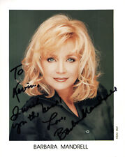 BARBARA MANDRELL HAND SIGNED 8x10 COLOR PHOTO+COA    BEAUTIFUL POSE     TO KEVIN picture