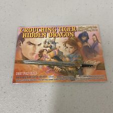 Crouching Tiger Hidden Dragon The Green Destiny Sword Mini Not for Resale Promo picture