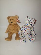 Ty Beanie Babies Lot of 2 Cashew and Ty 2K Bears picture
