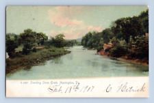 1907. HUNTINGDON, PA. STANDING STONE CREEK. POSTCARD. JB1 picture