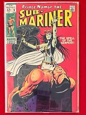 Sub-Mariner Vol 1 #9 Marvel Comics Group Jan 1969 (VG-F) picture