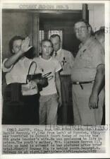 1959 Press Photo James Harold Herron, shown with others, convicted of rape picture