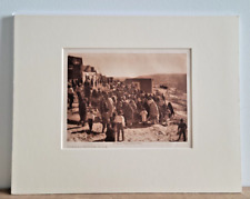 Procession Of San Esetevan By Edward Curtis, Photogravure, 1904, Acoma Indians picture