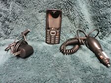 Vintage LG Tracfone and Chargers picture