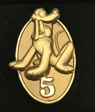 Disney Cast Member 5 Year  Pluto Pin with Case picture
