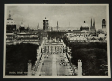 Berlin Blick von der Siegessäule VTG Postcard RPPC Black & White Germany picture