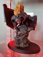 Weta LOTR Balrog Flame Of Udin Polystone Statue Sideshow Collectibles picture