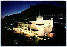 Postcard - Prince's Palace of Monaco at Night picture