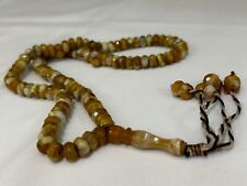 Very beautiful Rosary,Prayer 99 beads tasbih,Snake skin, wonderful multi-colored picture