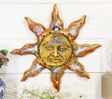 Ebros Mosaic Celestial Solar Radiant Surya Sun God Wall Decor 11