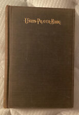 1923 Union Prayer Book For Jewish Worship Hebrew & English Part I One 1 Vintage picture