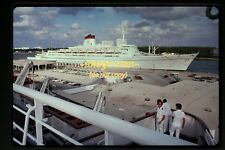 1970s Italian Line Ocean Liner SS Leonardo da Vinci in Florida, Orig. Slide c15a picture