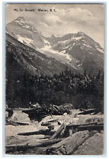 1915 Mount Sir Donald Glacier British Columbia Canada Antique Posted Postcard picture