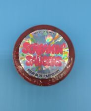 RARE Screamin Saucers Sour Blue Raspberry puck Creative Confection Concepts Red picture