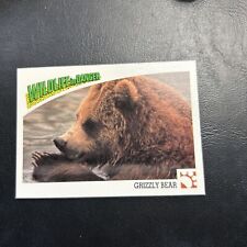B30s Wildlife In Danger 1992 WWF World Fund #3 Grizzly Bear picture