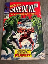 Daredevil #28 1st Queega Marvel Comic 1967 Stan Lee picture