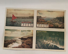 Authentic Yeti Coolers Limited Edition Postcards Hawaii Tundra Surf Set Of 4 New picture
