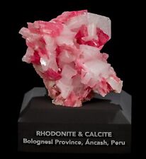 Rhodonite & Calcite Mineral Specimen from Peru picture