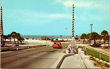 Nokomis FL Casey Key Beach & Pavilion Entrance Unused FLorida Postcard 934b picture