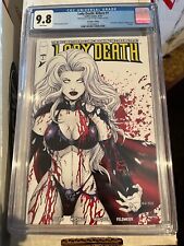 Lady Death: Killers #1 (2022) CGC 9.8 NM/MT, Invincible Whatnot variant 64/100 picture