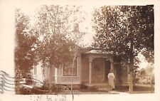 RPPC Kearney Nebraska Women in Front of House 1911 Photo Postcard picture