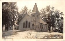 H94/ Elsberry Missouri RPPC Postcard c1945 Methodist Church Building 65 picture