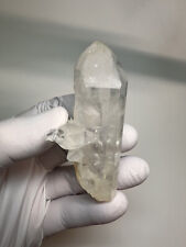 Record Keeper__Large Rare Clear Arkansas Quartz Crystal Golden Healer DT Point picture