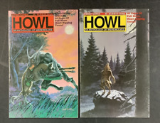 HOWL AN ANTHOLOGY OF WEREWOLVES #1 - 2 ETERNITY HORROR WOLFMAN COMIC BOOK LOT picture