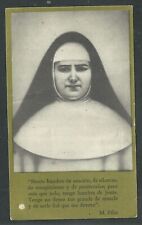 Holy card antique relic de la Venerable Sor Pilar santino image pieuse estampa picture