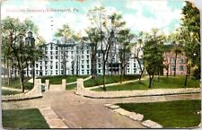 Postcard 1909 Dickinson Seminary Entrance Grounds Williamsport Pennsylvania D64 picture