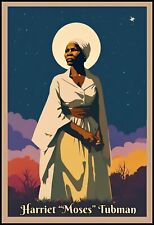 Vintage Harriet Tubman Postcard -- NEW   4x6   unposted picture