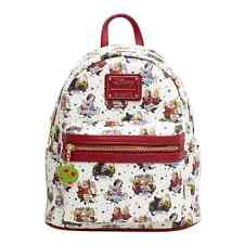 Snow White and the Seven Dwarfs Tattoo Loungefly Exclusive Mini Backpack NEW picture
