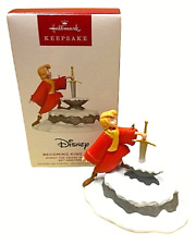 Hallmark 2023 Becoming King Arthur Sword & Stone Disney Keepsake Ornament NIB picture