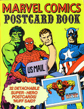 Marvel Comics Postcard Book 32 Detachable Super Hero Postcards 1979 picture
