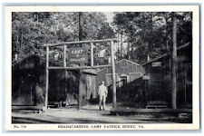 c1950's Headquarters Camp Patrick Henry Virginia VA Posted WW2 Postcard picture