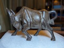 Vintage Hand Carved Wood Water Buffalo 1987 Made In Japan  6