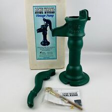 Acme Works 1912 Green Cast Iron Vintage Pump Designed for Barrel Gardens #A1912G picture