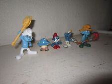 Smurfs Small Figurines Vintage Some Ware Cake Decor, Arts Crafts, Toys etc., picture