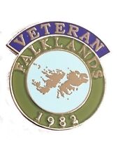 Falkland Islands British Armed Forces Veteran Lapel Pin 1982 Military Badge v2 picture
