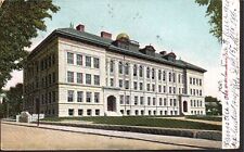 Postcard Manchester New Hampshire High School C-1905 Undivided picture