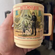 Vintage STAR WARS Return of the Jedi 1983 DEKA Plastic Cup Mug picture