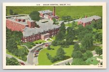 Shelby Hospital Shelby NC Linen Postcard No 4706 picture