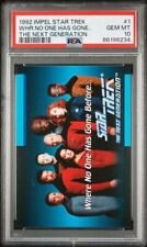 1992 Impel Star Trek The Next Generation #1 PSA 10 Pop: 3 picture