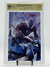 Web of Venom Carnage Born #1 Comic Book 2019 CBCS 9.8 Signed Mike Mayhew Limited picture