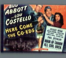 Here Come The Coeds Vintage 1996 Abbott & Costello movie trading card picture