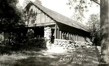 c1940's Mess Hall Camp Radford California CA RPPC Photo Vintage Postcard picture