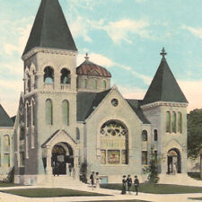 1900s Diamond M.E. ME Methodist Episcopal Church Hazleton Pennsylvania Postcard picture