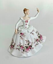 Vtg Royal Doulton SHIRLEY Porcelain Lady Flower Print Peggy Davies HN 2702 - 7